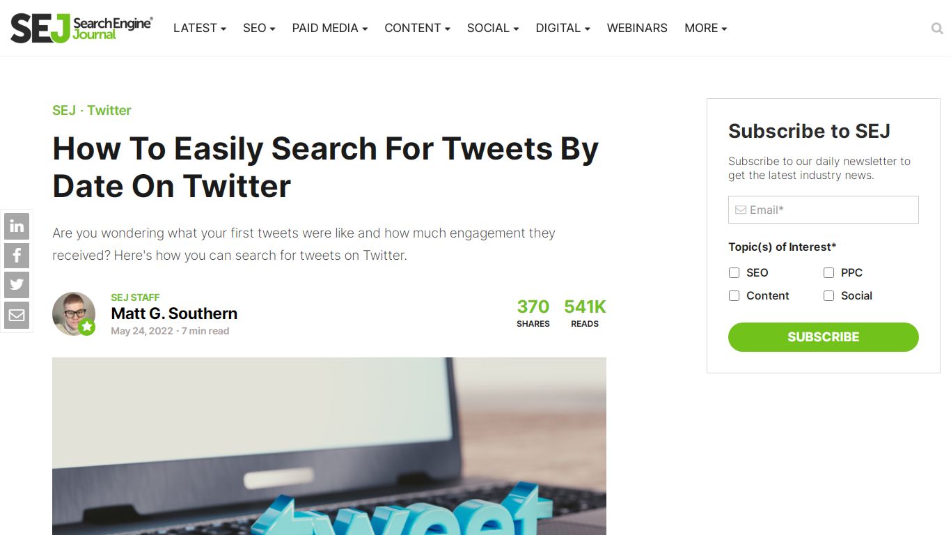 How To Easily Search For Tweets By Date On Twitter